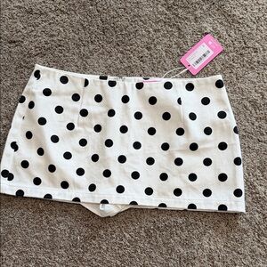 Polka Dot Mini Skirt by Edikted